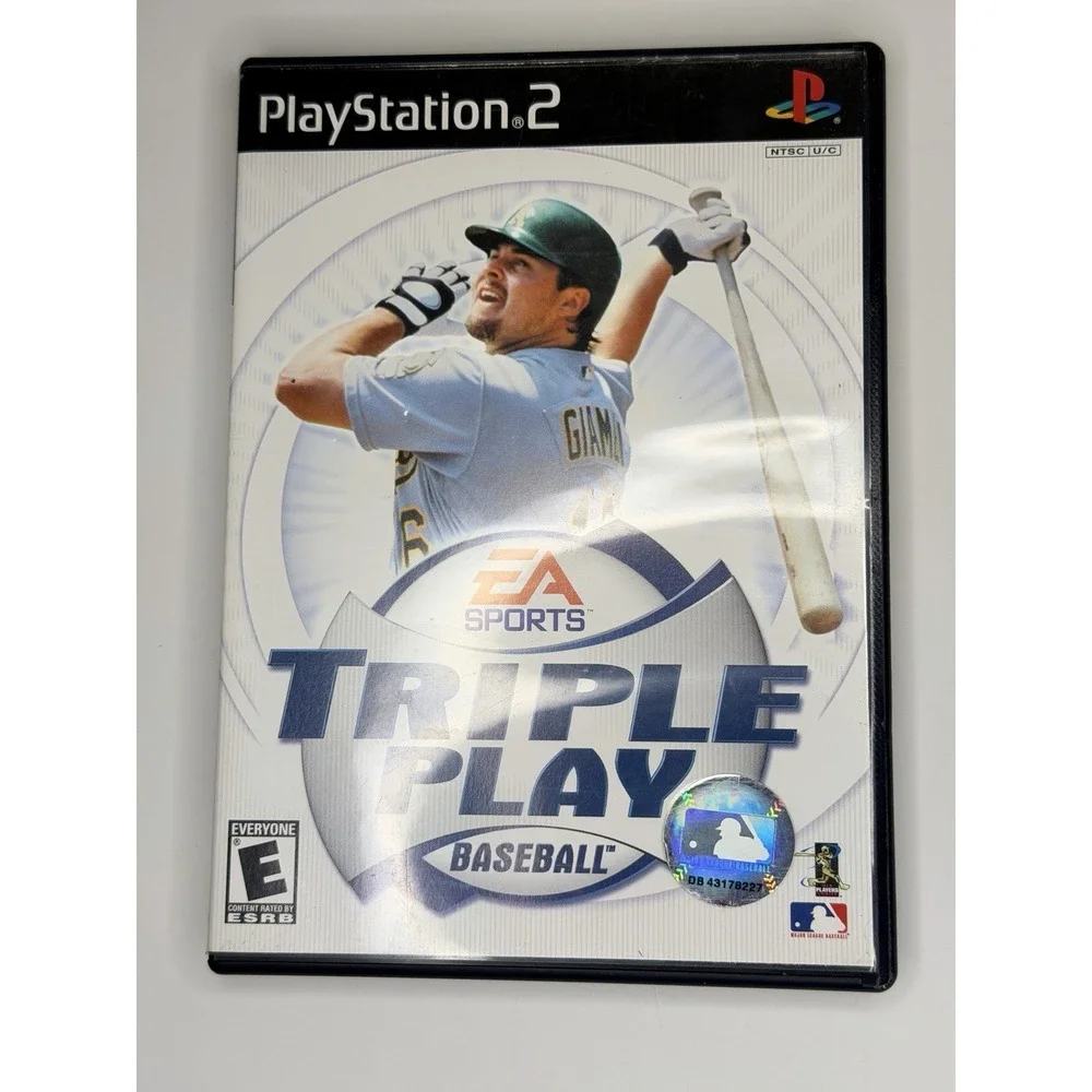 Triple Play Baseball PlayStation 2 PS2 Video Game Complete MLB Sports Case Manua